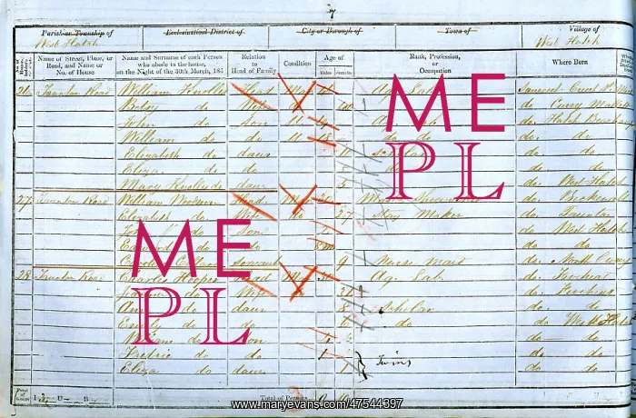  : 1851 Census