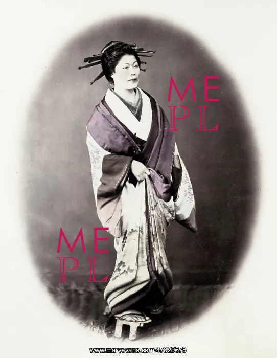 : 1860's Japan - a woman : 1860's Japan - a woman