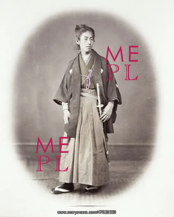 : 1860's Japan - a young man : 1860's Japan - a young man