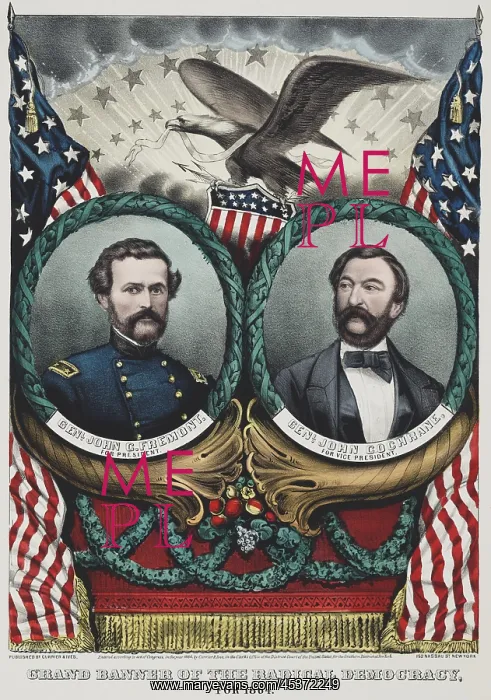 : 1864 Grand Banner of the Radical Democracy : 1864 Grand Banner of the Radical Democracy