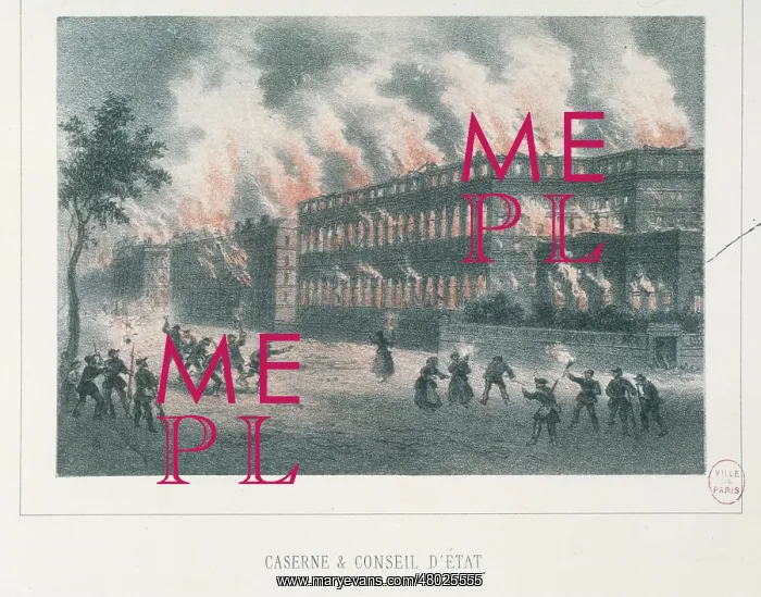  : 1871 fire in Paris