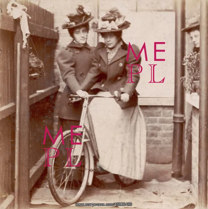 : 1890s Cycling Ladies : 1890s Cycling Ladies