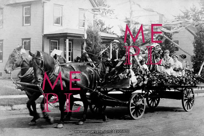  : 1890s Turn Of The Century Horse