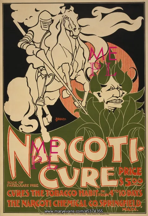 : 1895 advertisement for Narcoti-cure claimed : 1895 advertisement for Narcoti-cure claimed