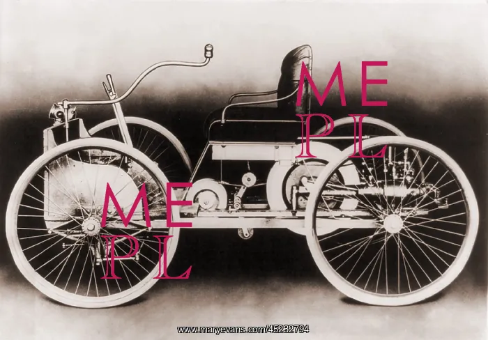 : An 1896 Ford, a gasoline-powered motor car, ? : An 1896 Ford, a gasoline-powered motor car, ?
