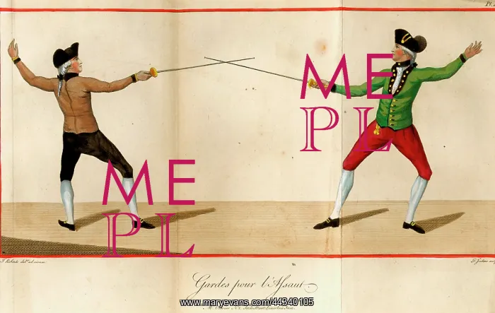 : 18th century Fencers Fencing : 18th century Fencers Fencing
