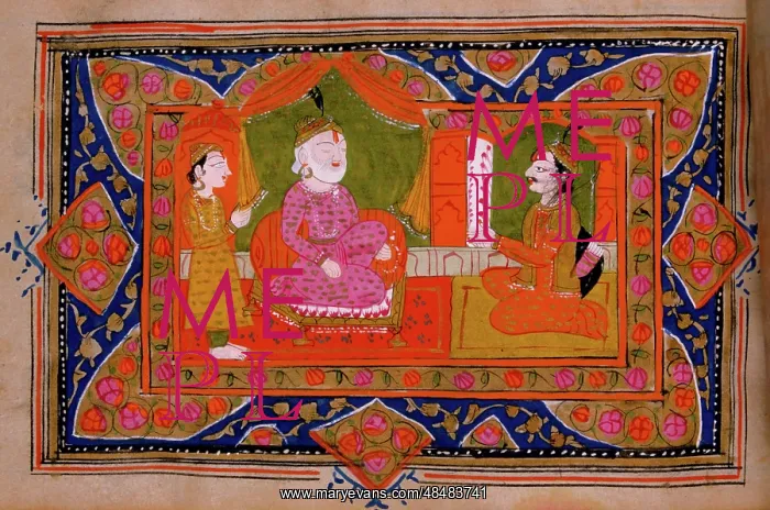  : 18th century Indian manuscript about the life of Krishna