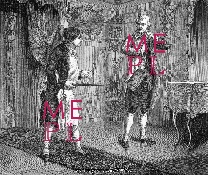  : 18TH CENTURY MANSERVANT