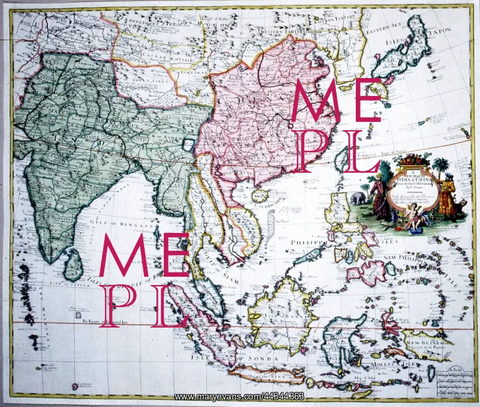  : 18th century Map of the East Indies