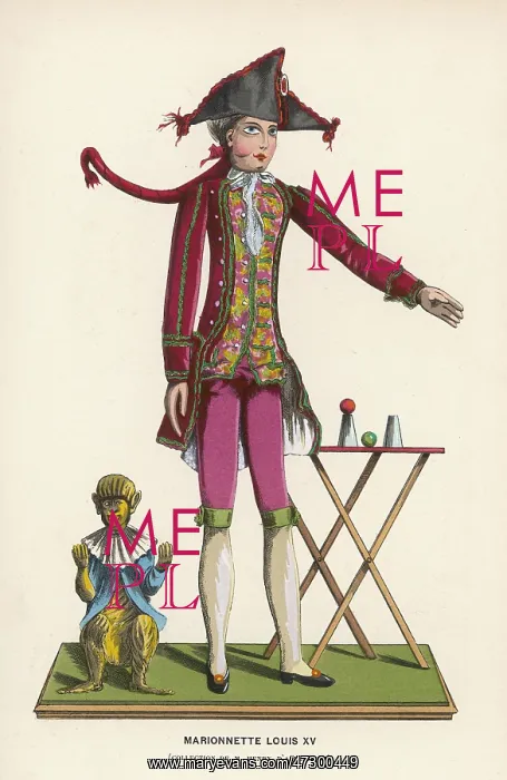 : 18TH CENTURY MARIONETTE : 18TH CENTURY MARIONETTE