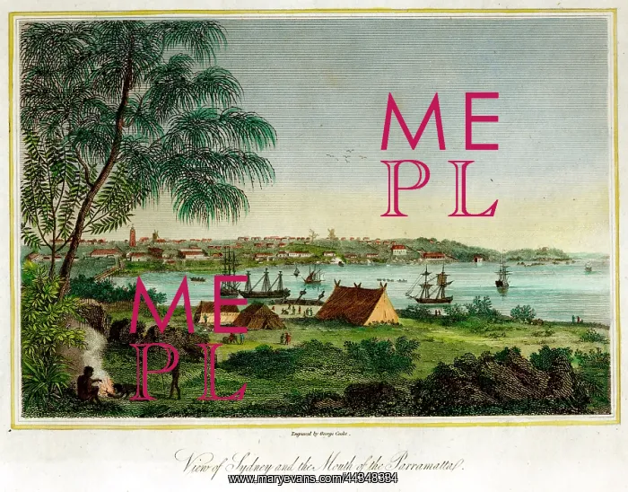  : 18th century view of Paramatta, Australia