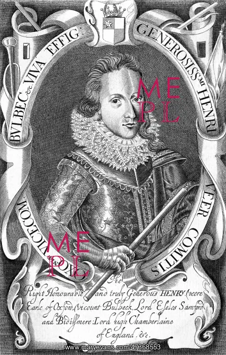  : 18TH EARL OXFORD