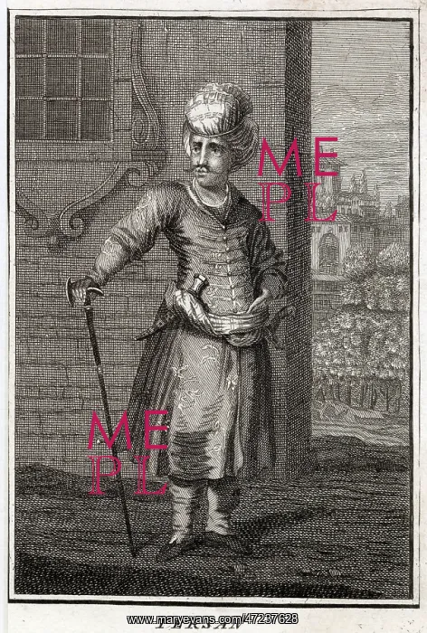  : 18THC PERSIAN GENTLEMAN