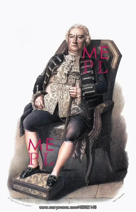 : 18THC SEATED GENTLEMAN : 18THC SEATED GENTLEMAN