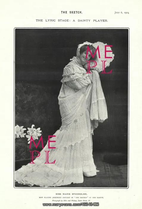 : 1904 Stage Actress : 1904 Stage Actress