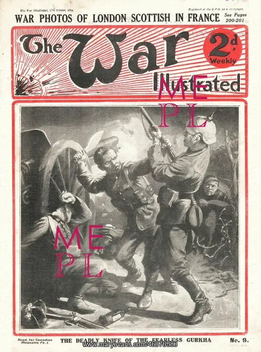: 1914 War Illustrated Gurkhas in Action : 1914 War Illustrated Gurkhas in Action
