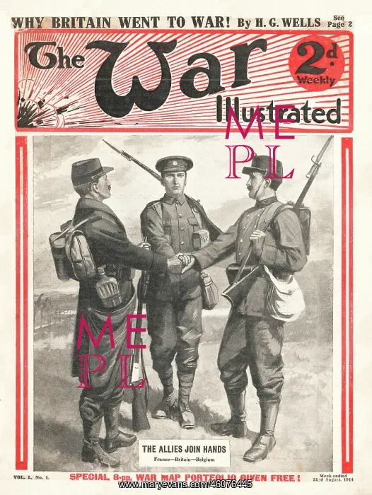 : 1914 War Illustrated No. 1 Edition : 1914 War Illustrated No. 1 Edition