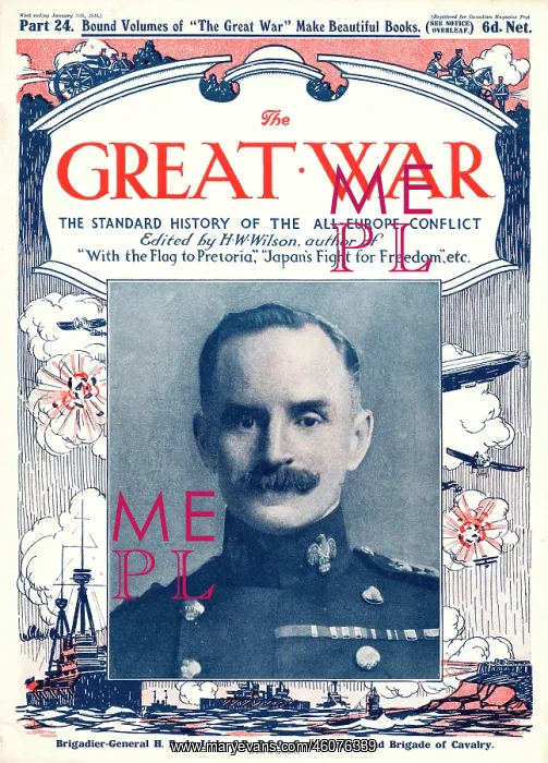 : 1915 The Great War General Henry de Lisle : 1915 The Great War General Henry de Lisle