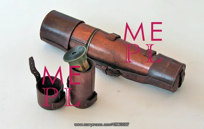 : 1916 British Army issue telescope with broad arrow : 1916 British Army issue telescope with broad arrow