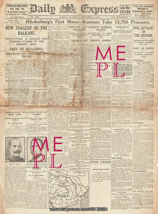 : 1916 Daily Express Revolution in Greece : 1916 Daily Express Revolution in Greece