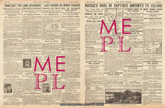 : 1916 Daily Mirror Battle for Czernowitz : 1916 Daily Mirror Battle for Czernowitz