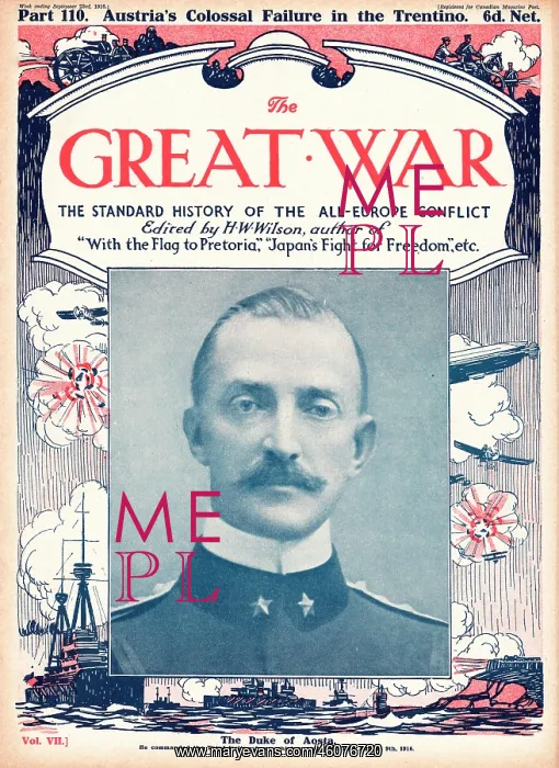 : 1916 The Great War Duke of Aosta : 1916 The Great War Duke of Aosta