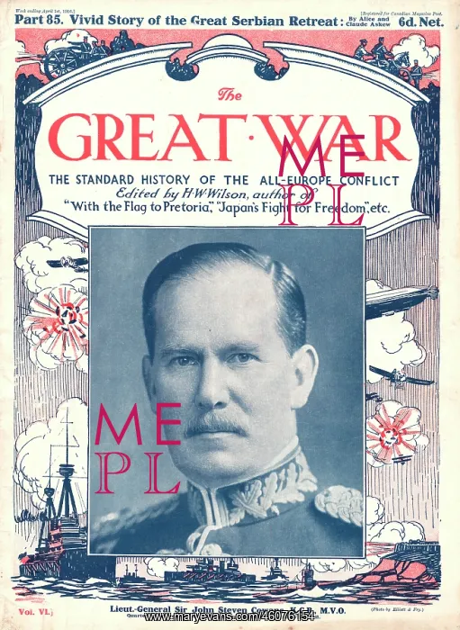 : 1916 The Great War Lt. General Sir John Cowans : 1916 The Great War Lt. General Sir John Cowans