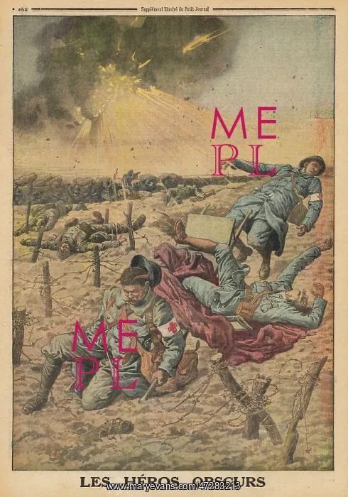 : 1916 / STRETCHER BEARERS : 1916 / STRETCHER BEARERS