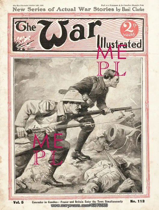 : 1916 War Illustrated Battle for Combles : 1916 War Illustrated Battle for Combles