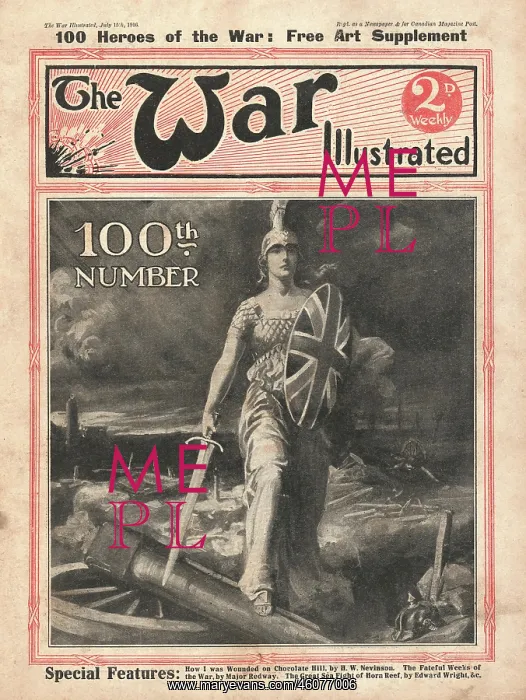 : 1916 War Illustrated Britannia : 1916 War Illustrated Britannia