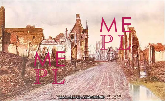 : 1916 / YPRES IN RUINS : 1916 / YPRES IN RUINS