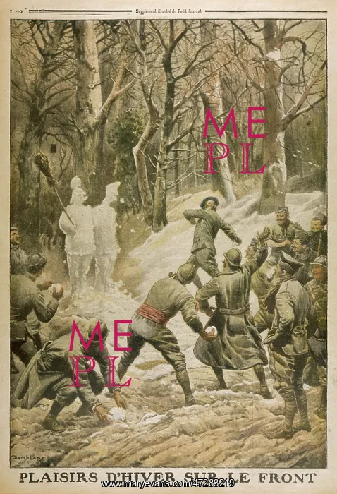 : 1917 / FRENCH TROOPS / SNOW : 1917 / FRENCH TROOPS / SNOW