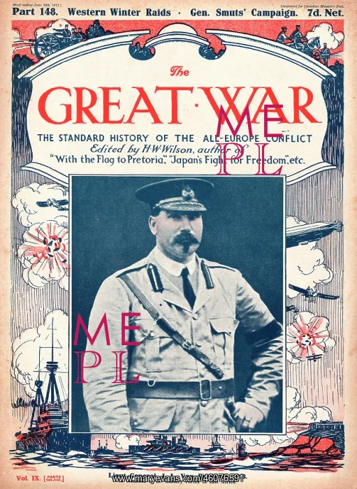 : 1917 The Great War Lt. General Jacob van Deventer : 1917 The Great War Lt. General Jacob van Deventer