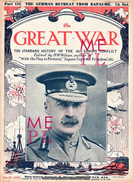 : 1917 The Great War Major General Frederick McCracken : 1917 The Great War Major General Frederick McCracken