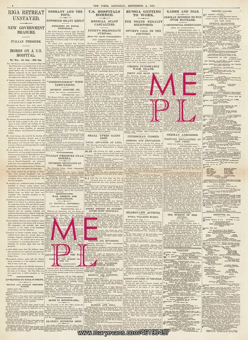 : 1917 The Times : 1917 The Times