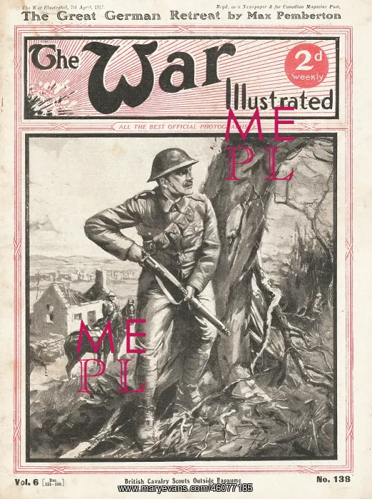 : 1917 War Illustrated British Cavalry Scout : 1917 War Illustrated British Cavalry Scout