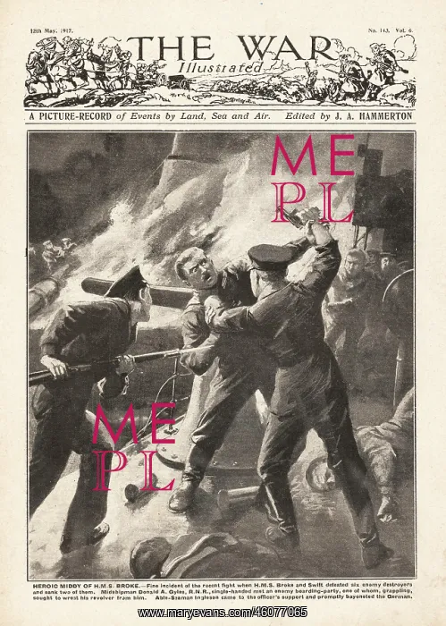 : 1917 War Illustrated Destroyer Raid on Dover Straits : 1917 War Illustrated Destroyer Raid on Dover Straits