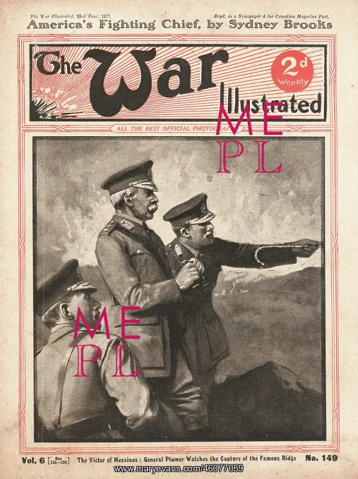: 1917 War Illustrated General Plumer : 1917 War Illustrated General Plumer