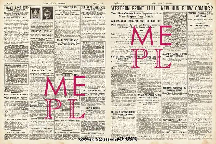 : 1918 Daily Mirror Spring Offensive : 1918 Daily Mirror Spring Offensive