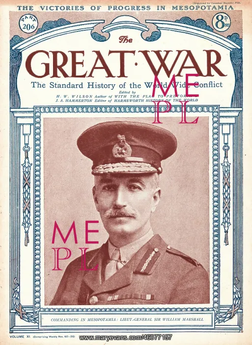 : 1918 The Great War Lt. General Sir William Marshall : 1918 The Great War Lt. General Sir William Marshall
