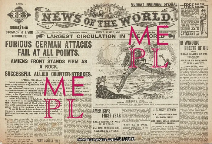 : 1918 News of the World Spring Offensive : 1918 News of the World Spring Offensive