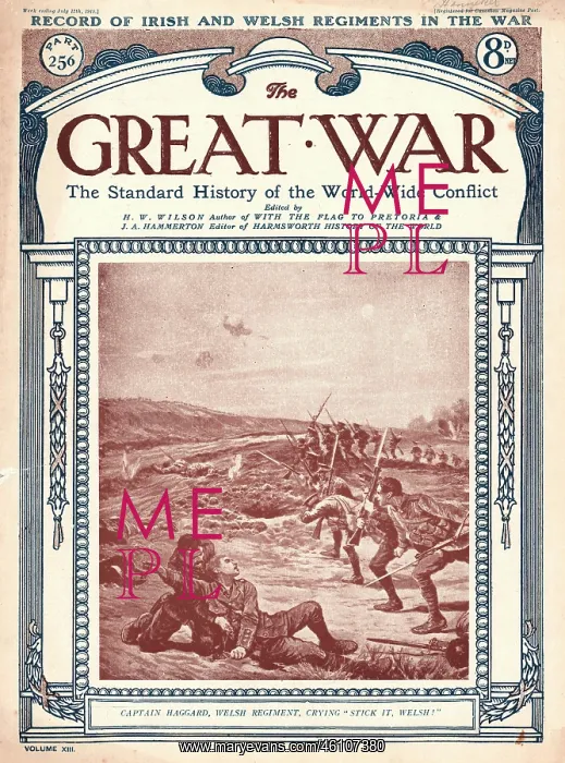 : 1919 The Great War Captain Haggard of the Welsh Regiment : 1919 The Great War Captain Haggard of the Welsh Regiment