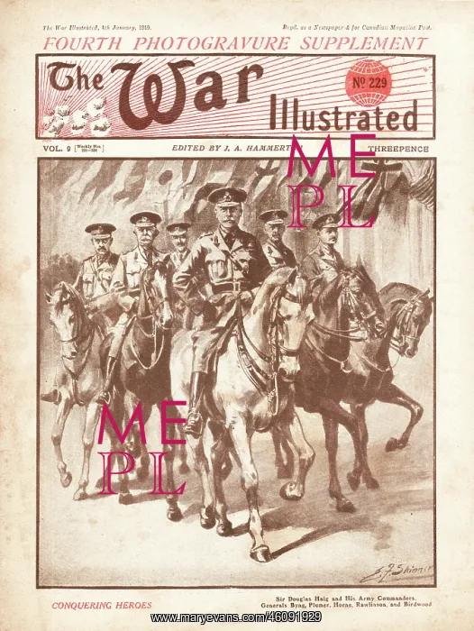 : 1919 War Illustrated Sir Douglas Haig : 1919 War Illustrated Sir Douglas Haig