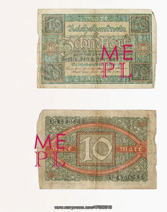  : 1920 German Currency