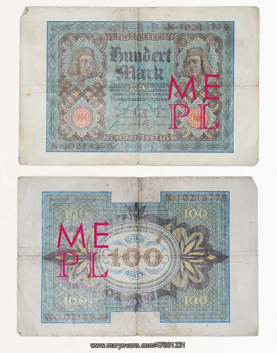  : 1920 German Currency