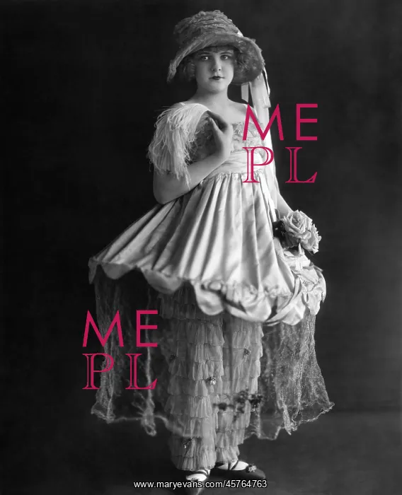  : 1920s fashion plate