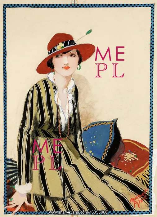 : 1920s lady by Herbert Pizer : 1920s lady by Herbert Pizer