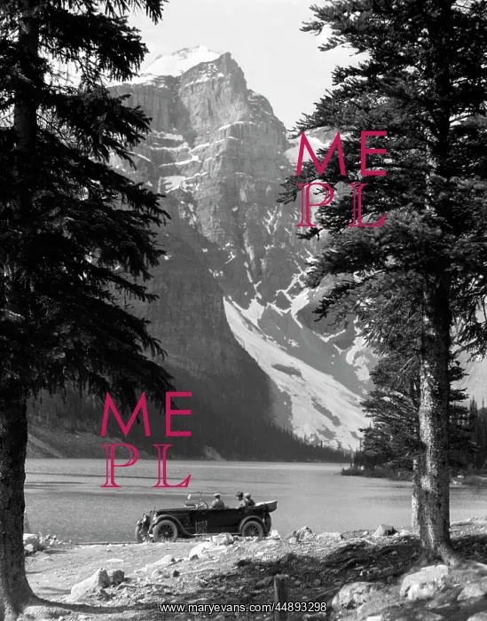  : 1920s Mountains Moaine Lake