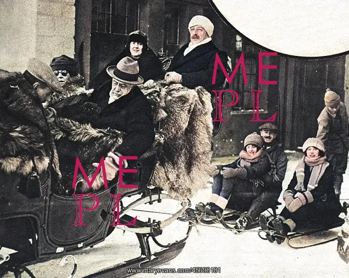 : 1920's Society in Winter- Mr Gordon Selfridge : 1920's Society in Winter- Mr Gordon Selfridge