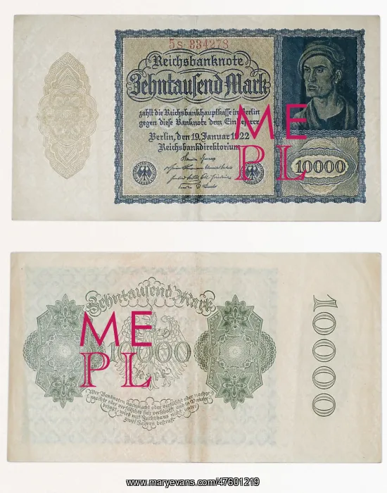 : 1922 German Currency : 1922 German Currency